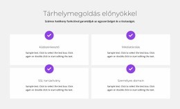 Ingyenes Tárhely - Egyszerű Webhelysablon