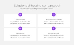 Hosting Gratuito Modello HTML5