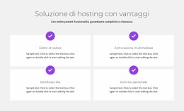 Hosting Gratuito: Modello HTML5 Semplice
