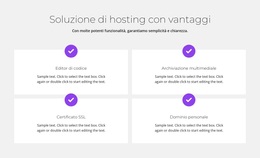 Hosting Gratuito - Tema WordPress Professionale