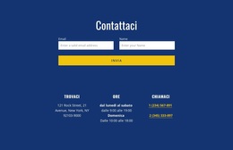 Modulo Di Contatto Con Indirizzo - Funzionalità Tema WordPress