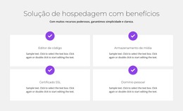 Hospedagem Grátis - Modelo De Site Simples