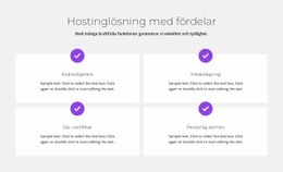 Gratis Hosting - Vacker Webbdesign