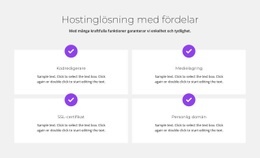 Gratis Hosting - Enkel Webbplatsmall