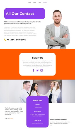 Contact Page