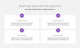 Ücretsiz Konaklama HTML5 Şablonu