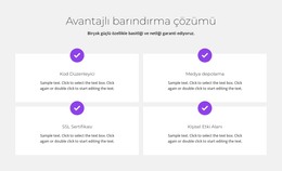 Ücretsiz Konaklama Için CSS Şablonu