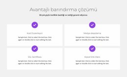 Ücretsiz Konaklama Için Çok Amaçlı Tek Sayfalık Şablon
