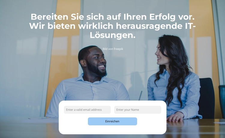 Schnelle Online-Beratung HTML-Vorlage