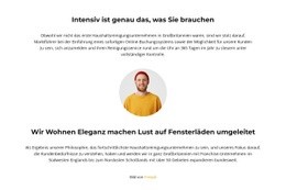 Leichtes Copywriting - Persönliche Website-Vorlage