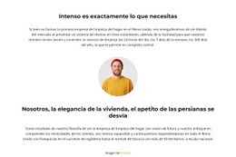 Plantilla HTML5 Exclusiva Para Redacción Ligera