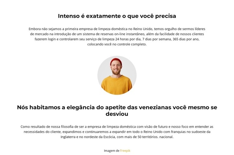 Redação leve Construtor de sites HTML