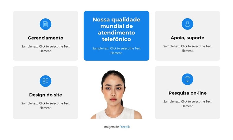 Pessoal qualificado Modelo HTML