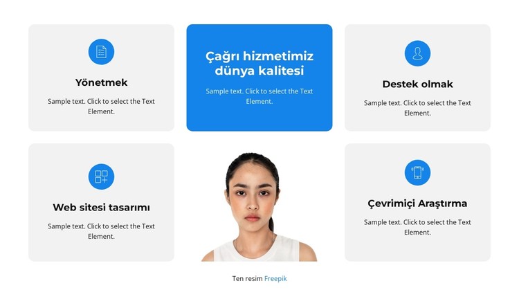 Nitelikli personel CSS Şablonu