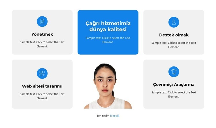 Nitelikli personel HTML5 Şablonu