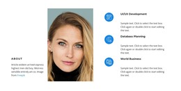 Under Business Support - Awesome WordPress Theme