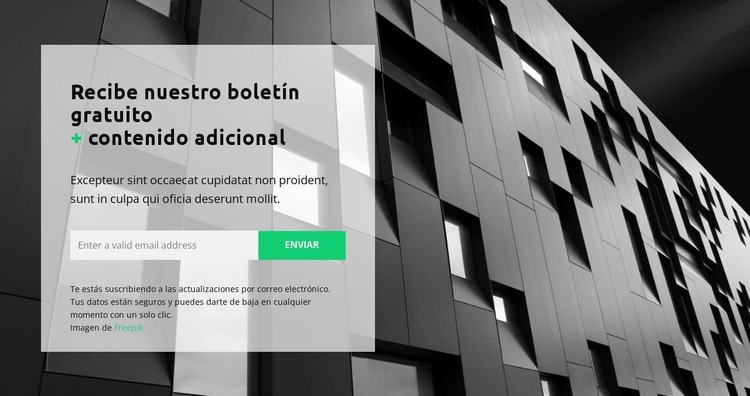 Construimos y vendemos Maqueta de sitio web