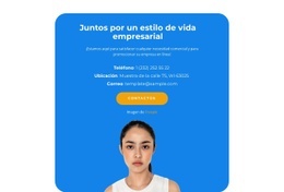 Teléfonos E Información Importante: Plantilla HTML5 Definitiva