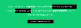 Texto E Botão