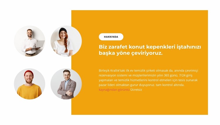 otel personeli Joomla Şablonu