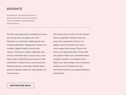Biografie – Inspiration Für WordPress-Themes