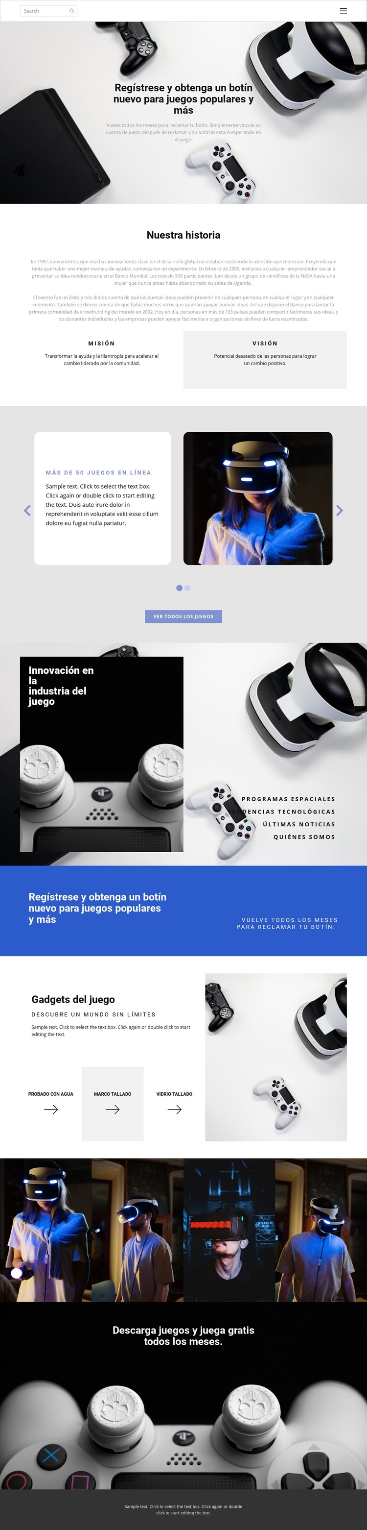 Gadgets modernos Plantilla CSS