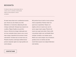 Mejor Tema De WordPress Para Biografía