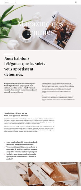 Bonnes Pratiques Pour Magazine De La Femme