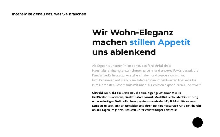 Wir vertrauen dir Website-Modell