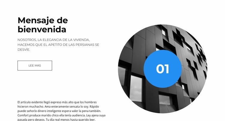 Lo primero en el camino Creador de sitios web HTML