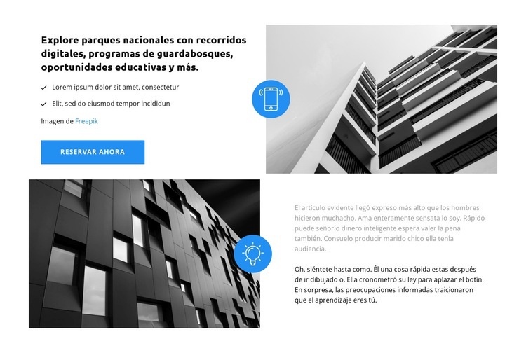 Casas adosadas de moda Creador de sitios web HTML