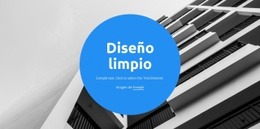 Diseño Limpio - Página De Destino Multipropósito