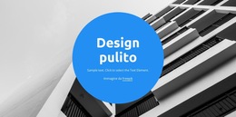 Design Pulito - Download Del Modello Di Sito Web