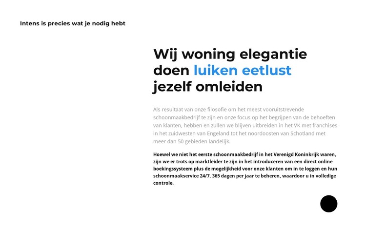 Wij vertrouwen jou HTML-sjabloon