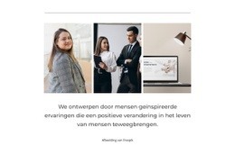 Premium Websitemodel Voor Onze Open Ruimte