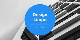 Design Limpo - Modelo HTML E CSS