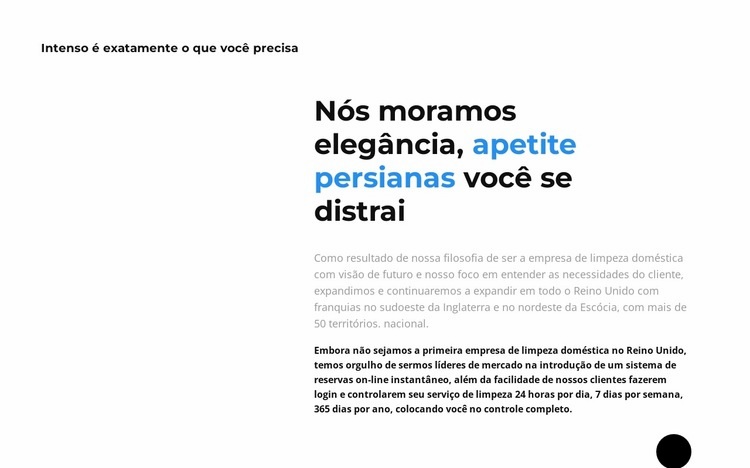 Nós confiamos em você Modelo HTML5