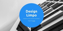 Design Limpo - Download Do Modelo De Site