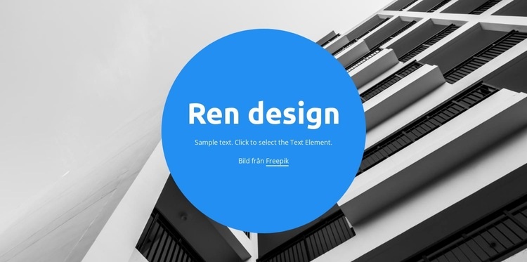 Ren design CSS -mall
