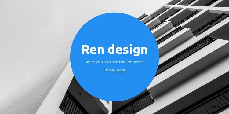 Ren design Hemsidedesign