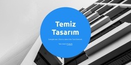 Temiz Tasarım - Güzel Şablonlar Oluşturun