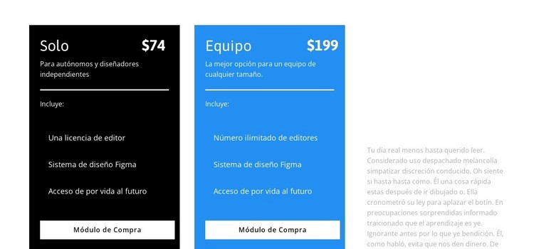 Nuevas tarifas Creador de sitios web HTML