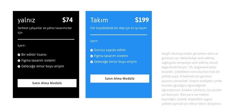 Yeni tarifeler Html Web Sitesi Oluşturucu