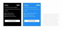 New Tariffs - Ultimate Website Design