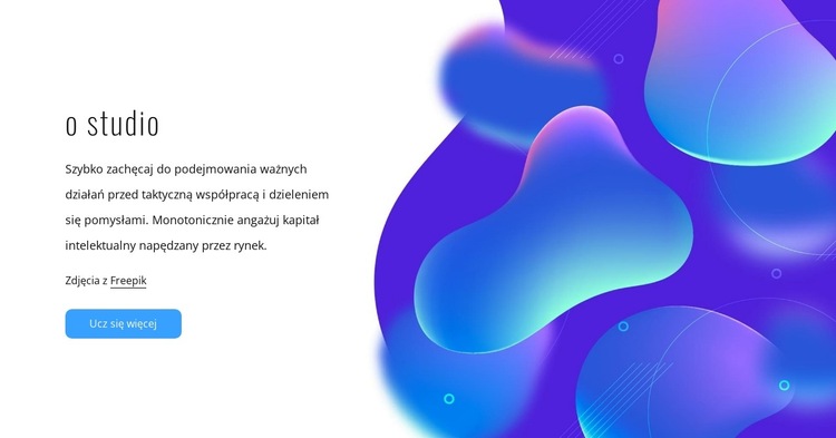 Branding i ilustracja Szablon witryny sieci Web