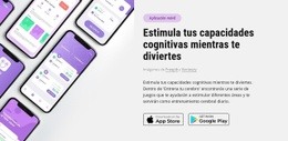 Aplicaciones Móviles Multiplataforma - Página De Destino Gratuita, Plantilla HTML5