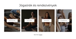 Jógaórák És Rendezvények – Céloldal