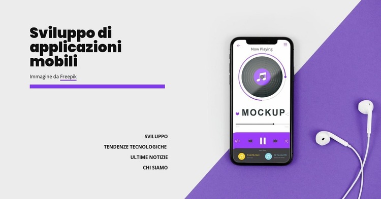 Sviluppo di applicazioni Mobole Modello Joomla