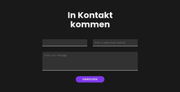 Nehmen Sie Kontakt Mit Dunklem Hintergrund Auf – Joomla-E-Commerce-Template