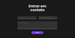 Melhores Práticas Para Entre Em Contato Com Fundo Escuro